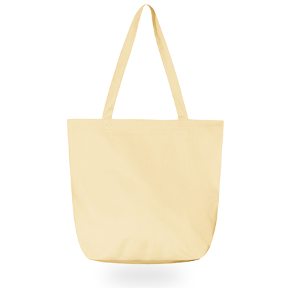 And Scene Neutral Canvas Statement Tote Bag