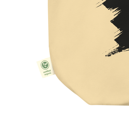 And Scene Neutral Canvas Tote Bag