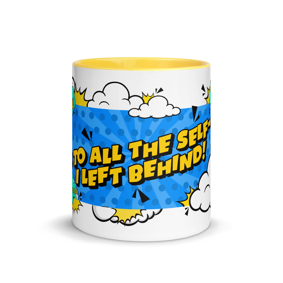 Here's To All The Self-Tapes I Left Behind Comic Mug