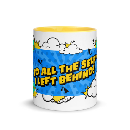 Here's To All The Self-Tapes I Left Behind Comic Mug