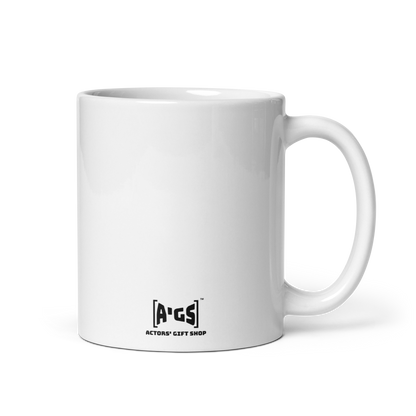 In The Room On The Move Black and White Mug